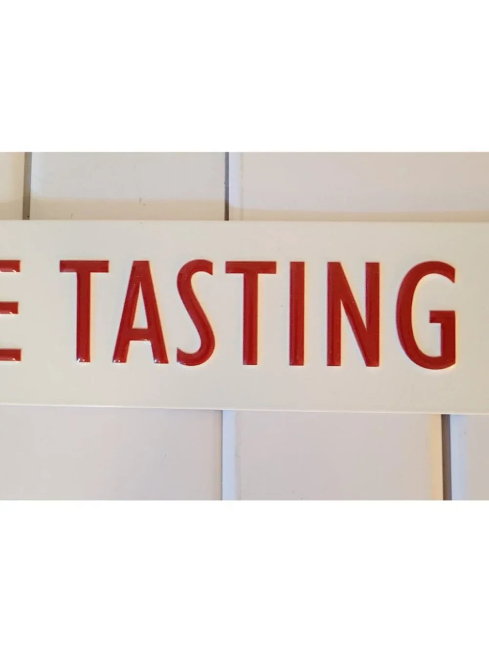 Wine Tasting Room Metal Sign 23